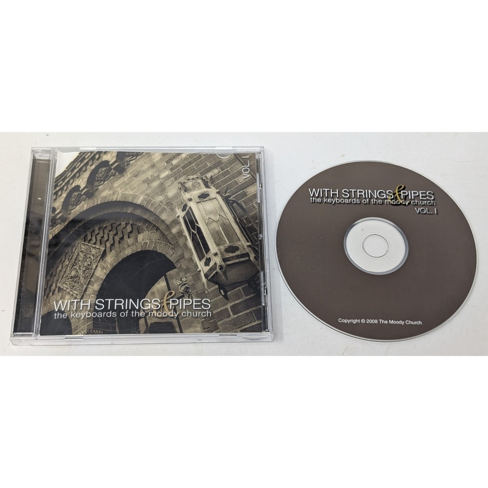 Strings and Pipes Keyboards of The Moody church Vol 1 Music CD 2008 VTG